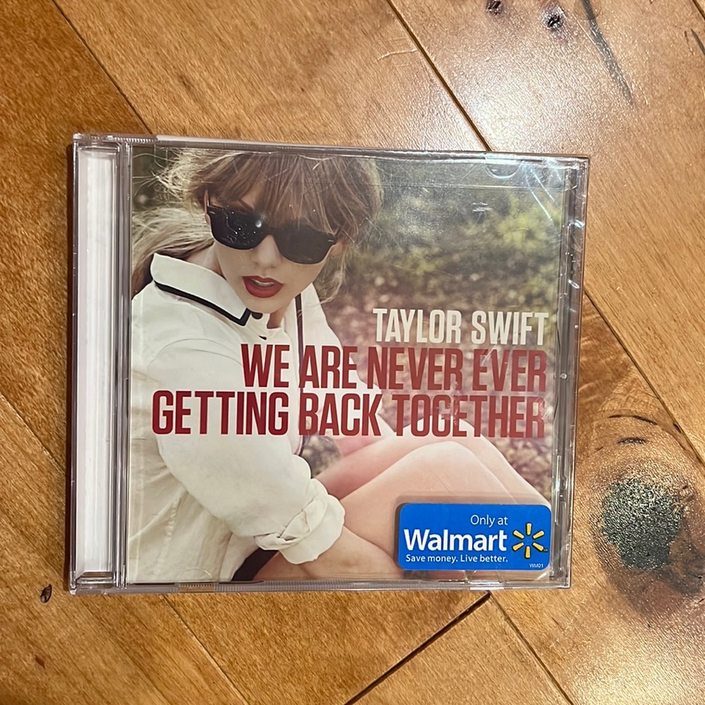 Taylor Swift  “We Are Never Ever Getting Back Together” CD Single - SEALED